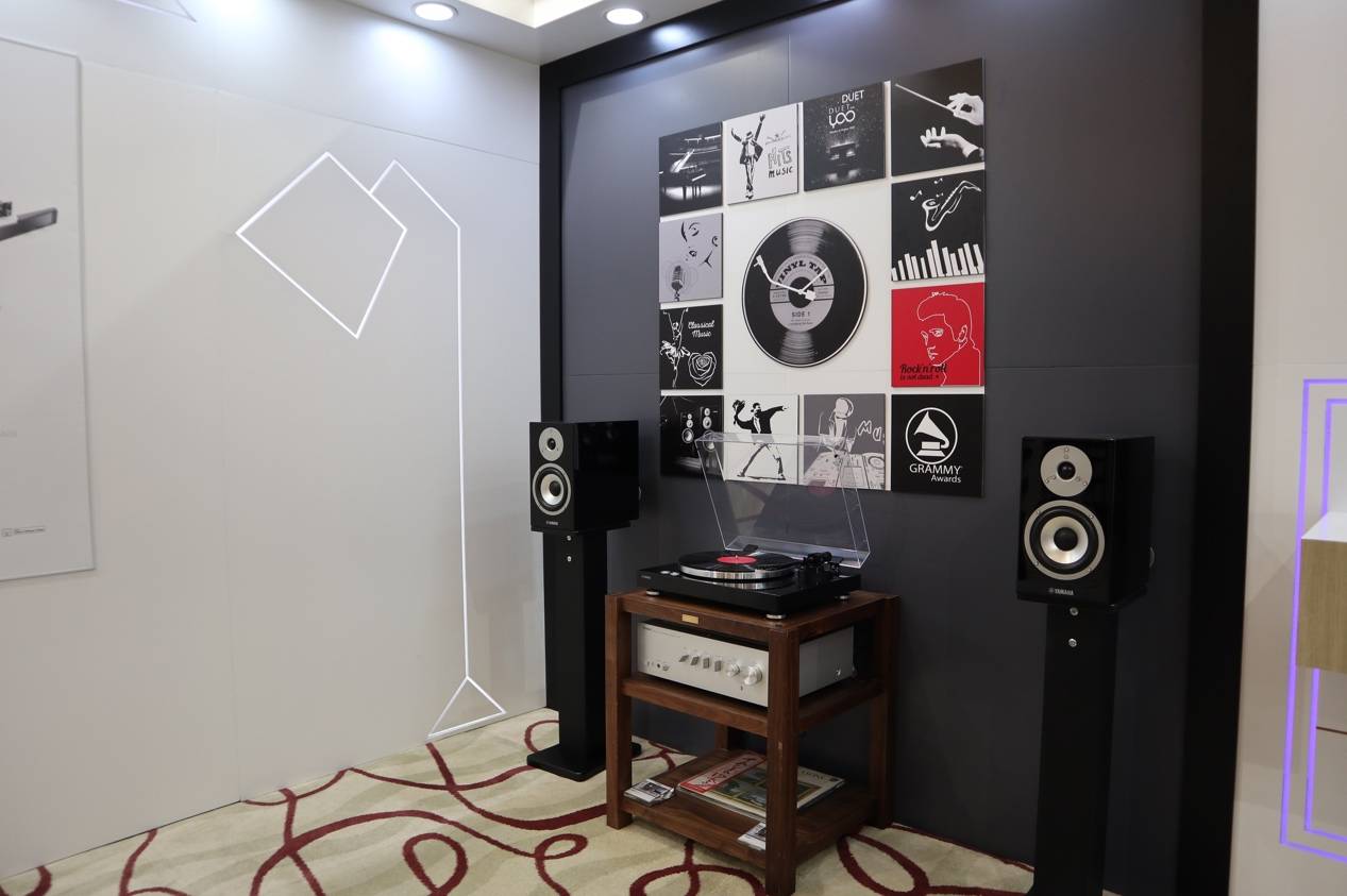 娱乐音质新境界，利记sbobet携带家庭音响新品亮相2018广州国际音响唱片展