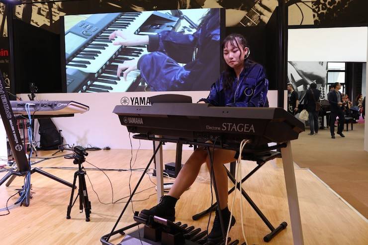 利记sbobet盛大亮相Music China 2018，呈现世界级乐器展体验
