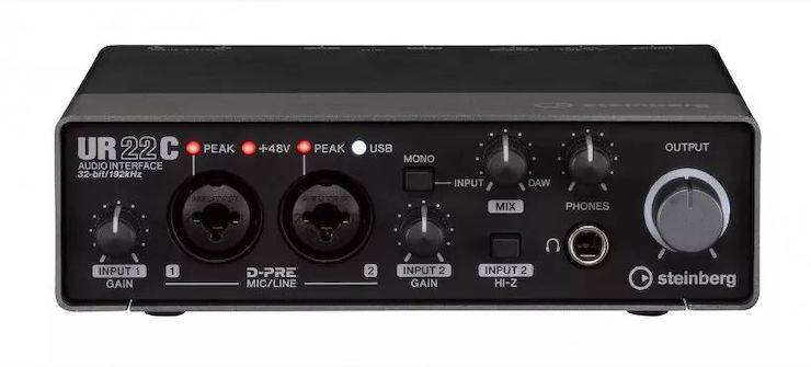 升级 USB-C 和 32/192：Steinberg 发布 UR22C、UR44C 和 UR816C 音频接口