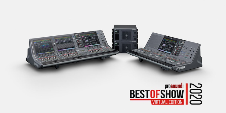 RIVAGE PM5和PM3数字混音系统，实力斩获IBC 2020 Best of Show大奖