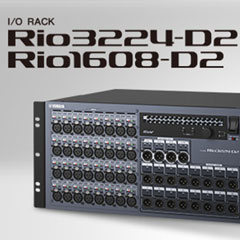全新 Rio3224-D2 和 Rio1608-D2 Dante I/O 接口箱全面升级音质、可靠性以及可视化体验