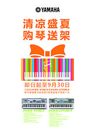 清凉盛夏，购琴送架 